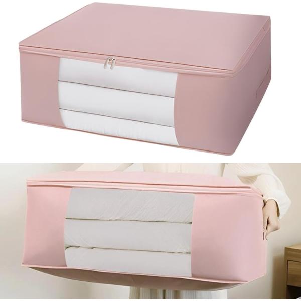 バリエーションコード : 2B9NW9DDHC「厚手で丈夫な不織布」抜群の耐久性や耐摩耗性を発揮する高強度の不織布素材となっており、丈夫で長く使用していただけます。通気性にも優れていてニオイやカビ対策にもなり、大切なお布団の収納や保管に最適...