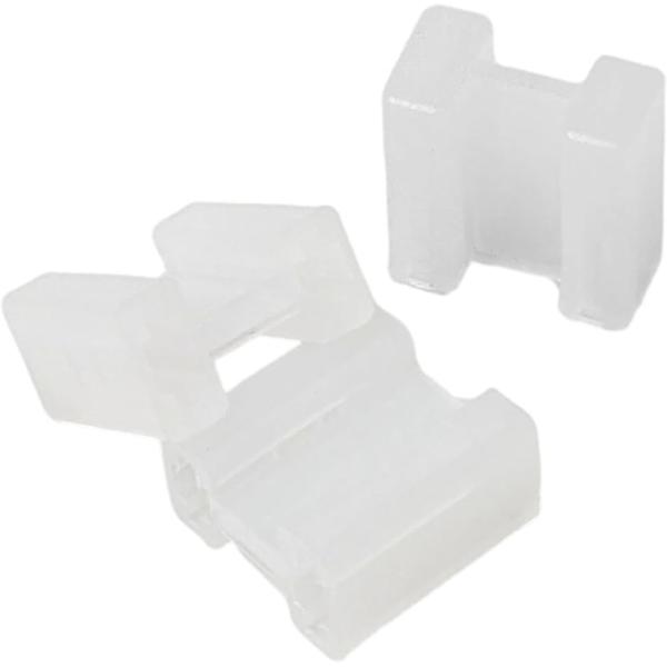 「ほこり・錆びをガード」PCや家電等のACプラグ（2PIN）の先端用キャップです。家電、機械のプラグ先端をほこりや湿気から守り、錆びを防ぎます。「経済的な50個セット」多くのプラグをまとめて保護でき、倉庫や同梱などさまざまなシーンで重宝しま...