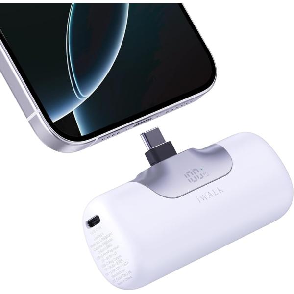 バリエーションコード : 2B9OI832GI「5500mAhの容量」5500mAhの高品質なバッテリーを内蔵することにより、ほとんどのスマートフォン（Type-C充電機種）機種に1回以上フル充電が可能です. 日常用の予備電源として最適です...