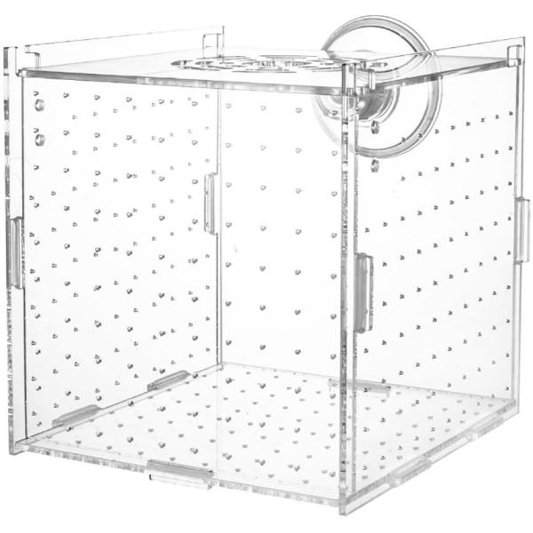 バリエーションコード : 2B9OK5K3NV「稚魚の保護に」水族館隔離ボックスは、魚の仲間割れを防ぎます。攻撃的な魚やエビ、負傷や病気の魚を分けて飼育できます。稚魚の生存率も高まります。「透明なアクリル素材、高透過率」この魚 繁殖隔離ボッ...