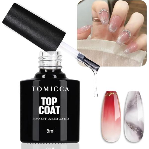 バリエーションコード : 2BUF69466FTOMICCAトップコートジェルネイル: すべてのブランドのジェルネイルに対応しています。天然の爪、UVランプジェルネイル、人工爪、アクリルネイル、ネイルチップなどに適しています。拭き取り不要の...