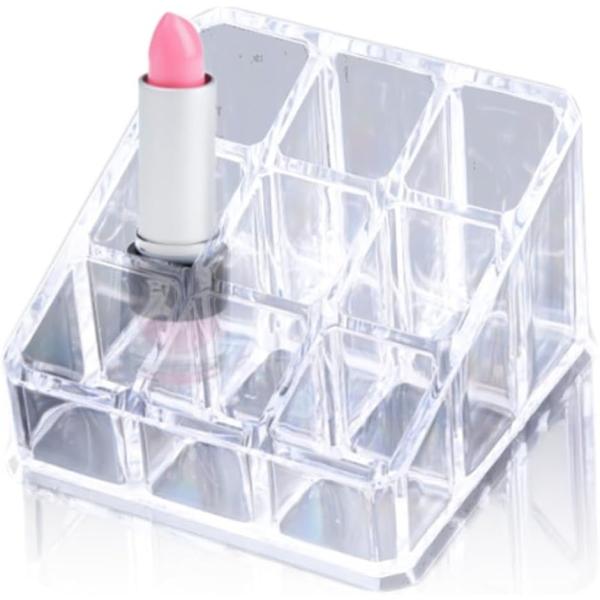 バリエーションコード : 2B9QLKC434「リップなどの収納に」毎日使うメイク道具を格納して探す時間を減らしたい。そんな方にぴったりのリップスタンドです。クリアな外観で何が入っているかがひと目で分かりメイクが捗ります。収納後は見栄えもス...