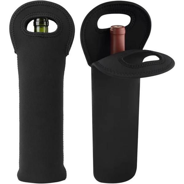 バリエーションコード : 2B9QTWWO5Wワイン750mlボトル持ち運び用、衝撃吸収ワインバッグ2個セットです。ワインボトルバッグの材質はスクーバダイビングスーツに使用されるネオプレン生地を使用しています。カラーはホワイト、ブラックの2...