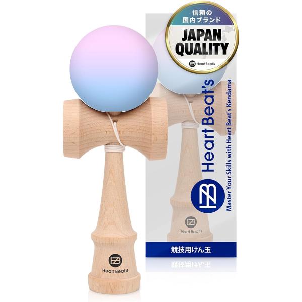 バリエーションコード : 2B9RWNS156「技が決まる。競技用けん玉」 Heart Beat's けん玉は、技の決まりやすさを追求した高品質な競技用けん玉です。初心者から競技志向者、幼児・小学生、子供からお年寄りまで幅広いレベルの方にお...