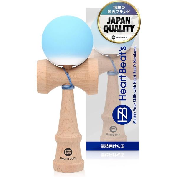 バリエーションコード : 2B9R18QJRX「技が決まる。競技用けん玉」Heart Beat's けん玉は、日本けん玉協会認定と同スペックで、技の決まりやすさを追求した高品質な競技用けん玉です。初心者から競技志向者、幼児・小学生、子供から...