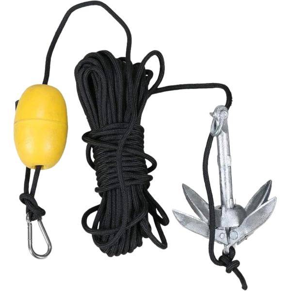 バリエーションコード : 2B9R3NHK4I「すぐに使える。オールインワンボートアンカーセット」 このセットには、折り畳みアンカー、20Mの牽引ロープ、フロートもしくはブイボールが含まれ、購入後すぐに使えます。初めてボートアンカーを使う方...