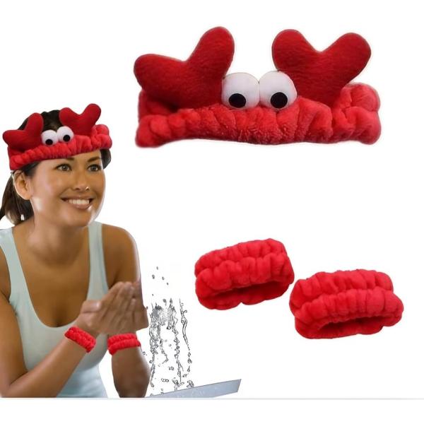 「吸水性抜群」このヘアバンドとリストバンドは、高い吸水性を持ち、洗顔やお風呂の際に髪をしっかりとまとめてくれます。水分を素早く吸収し、顔周りを常にドライに保つことで、快適なスキンケアタイムを実現します。「柔らかい素材」柔らかい素材で作られて...