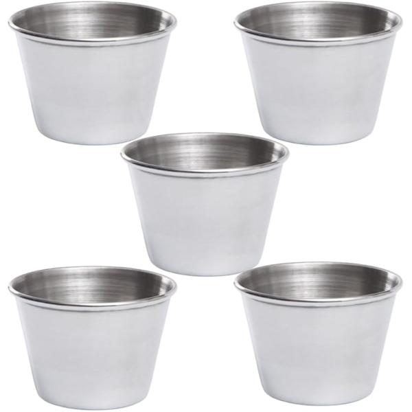 バリエーションコード : 2B9S2LK1FT「ステンレスプリンカップ」 ステンレス素材で、耐久性と防錆性を兼ね備えたカップです。家庭用または商業用に最適な製菓型です。「多用途で便利なカップ」 プリンやゼリー、マフィン、タルトなど、幅広いデ...