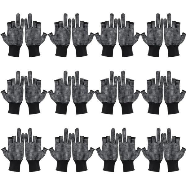 「細かい作業も快適に」親指・人差し指・中指がカットされたデザインで、細かい作業も手袋を外さずスムーズに。「優れたグリップ力で安全性UP」手のひら部分の滑り止め加工で、工具や資材をしっかりキャッチ。作業の精度と安全性を高めます。「快適な着け心...