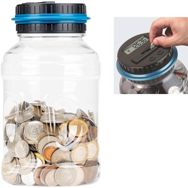 バリエーションコード : 2BUDCHIPY5「デジタルカウント機能付貯金箱」硬貨を入れると自動的に識別し、貯金金額が表示されるカウンター機能付き貯金箱です。「貯金が楽しくなる機能」液晶ディスプレイに貯金金額が表示されることでお金を貯めるモ...