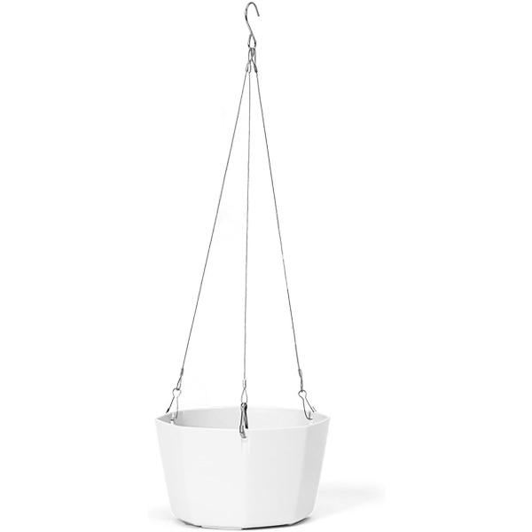 バリエーションコード : 2B9UH8CGD9「ワイヤーハンギングプランター」細身のワイヤー吊りとミニマルなデザインが植物の美しさを引き立てるハンギングプランター「シンプルなワイヤー吊り」ワイヤーで吊でシンプルな構造。植物の美しさを邪魔せず...