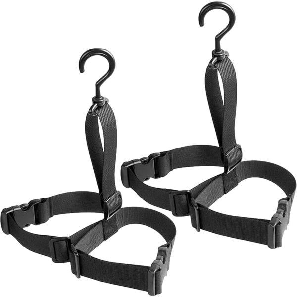 ウェーダー、フィッシングブーツ、ラジアルスパイクなどを逆さに吊るして乾燥させるナイロン製ウェーダーハンガー。2足干せる2個セットでお届けいたします。ウェーダーをベルトループに入れて吊るすだけですので手間が掛からず乾燥させることができます。ウ...