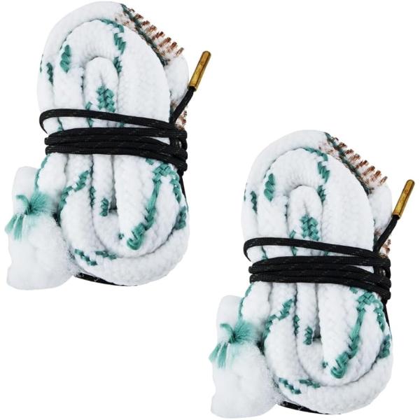 「汚れを徹底除去」薬室から紐を通して銃口側へ引くだけで、バレル内部の汚れを素早く除去。分解不要で、ブラシより手軽に汚れをピカピカに拭き取れます。「携帯に便利な軽量設計」クリーニングだけでなく油塗りにも対応。筒状や筒形の手入れが難しいものにも...