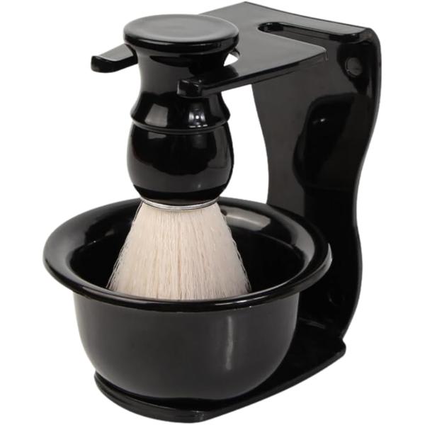 「きめ細やかな泡立ち」高品質ナイロン製ブラシがきめ細やかな泡立ちを実現。肌に優しいマッサージ効果で、快適なシェービングをサポートします。「スキンケアにも最適」男性だけでなく女性にも大活躍。洗顔ブラシとして毛穴汚れをしっかりオフし、毎日のスキ...