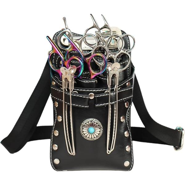 バリエーションコード : 2B9W9UIHN3美容師、トリマー、フローリストなど、ハサミ（シザー）を取り扱う職業の人に欠かせないアイテムのシザーケース。ハサミを入れるためのケースですが、コームやその他のこまごましたアイテムも収納可能。水濡れ...