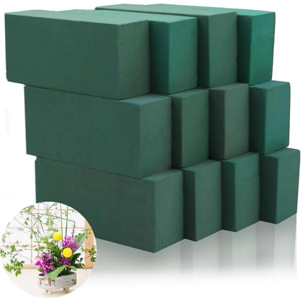 「サイズ」約22.5x10.5x7cm 「材質」複合フェノールフォーム 「セット内容」12個セット様々な形状にカットできる生け花用スポンジ12個セットです。スポンジは環境に優しい複合フェノール製の無毒無臭で、吸水性と保水性に優れ、生花の花留...