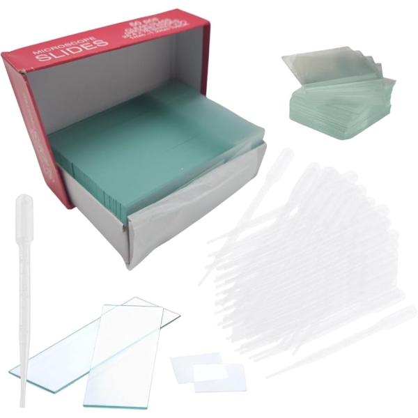 バリエーションコード : 2B9X39PHVGスライドガラスとカバーガラスとスポイト使い捨てのセットです。春休みや夏休みや冬休みの自由研究で顕微鏡を使用した提出や発表などの際の顕微鏡備品グッズとしてお使いください。植物や昆虫や動物などの組織...