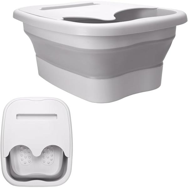 バリエーションコード : 2B9X695316温浴施設さながらの足湯を自宅で楽しめるポータブルフットバスです。本体を広げてお好みの温度のお湯を注ぐだけですぐにお使いいただけます。電源不要によりコンセントの位置を気にせず屋内/屋外問わず使用可...