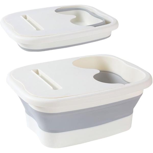 「いつでも足元リフレッシュ」自宅で気軽に足湯が楽しめる蓋付きフットバス。お湯を入れるだけで足首までしっかり浸かり、温かさを長時間キープします。深型設計で脚全体を心地よく包み、立ち仕事や長時間の疲れた足をしっかり癒せます。さらに、夏場は氷を入...