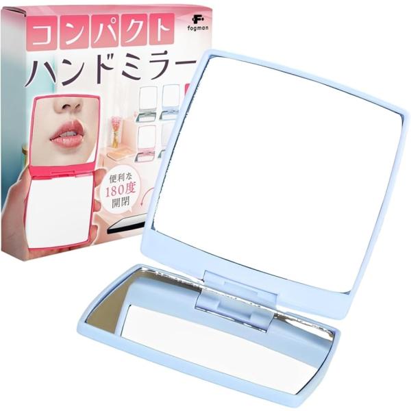 バリエーションコード : 2B9XIRQ4FY「折り畳み両面鏡」両面鏡は、角度を変えて異なる視点を簡単に確認できるのが魅力です。正面と横からのバランスを一度にチェックでき、光の入り方も調整しやすいため、細部までこだわりたいときに最適です。「...