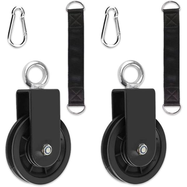 バリエーションコード : 2B9Y1WIPCC「ケーブルトレーニングに」ケーブルトレーニングマシン用のプーリー（滑車）です。自宅で手軽にトレーニングしたい方にもオススメ。様々なトレーニングアイテムに使える汎用タイプです。ベルト付き/ベルトな...