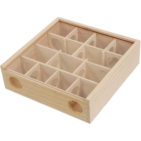 「大切な家族に」ハムスター用の迷路になります。平面形状でハムスターの位置も確認しやすく狭いトンネル形状でハムスターの好奇心を刺激することができます。「安全な木製」木製の迷路ですので、かじっても安心で爪研ぎや歯の研ぎにもお使いいただけます。ま...