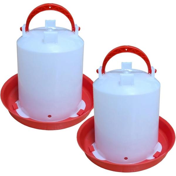 バリエーションコード : 2BJ3JTXFCOうずら、ひよこ、にわとりに自動で餌やり・水やりができる、給餌器と給水器です。別名、ひよこフィーダー・チキンフィーダーとも。エサ入れの受け皿には仕切りがあり、複数の鳥が食べるのに便利な形状を採用。...