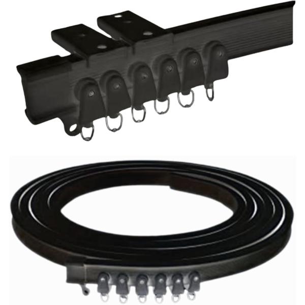 バリエーションコード : 2B9YP10RP4「特徴」本商品は取り付けが簡単な曲がるカーテンレールになります。曲面の窓や曲面のお部屋などどこでも調整できるタイプなのでどこにでも設置できます。また、どこにでも設置できプライバシーを確??保でき...