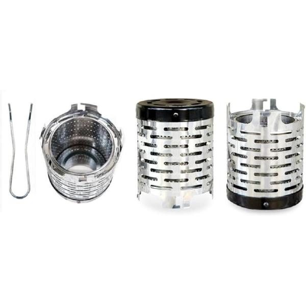 バリエーションコード : 2B20XPLSCR・遠赤 ヒーター アタッチ メント +専用 取っ手セット・本体サイズ：直径：約11.5cm　高さ：14.5cm・筒内部は二重構造で熱を吸収、四方に発散し、効率的に周りを暖かくします。キャンプ、登...