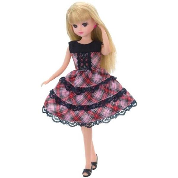 リカちゃん ドレス Lw 03 ピンクチェック Tomy1161 Clicnetkey Com