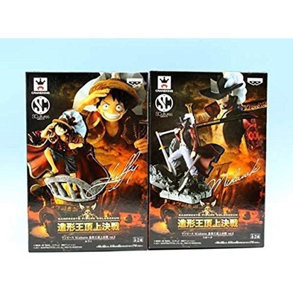 ワンピース Scultures 造形王頂上決戦 Vol 2 ミホーク 1 全2種セット 全店販売中 ルフィ