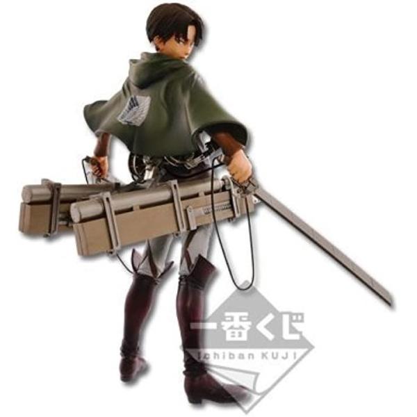 一番くじ サービス 進撃の巨人 くじ奪還作戦 A賞 リヴァイ 立体起動ver 1 フィギュア