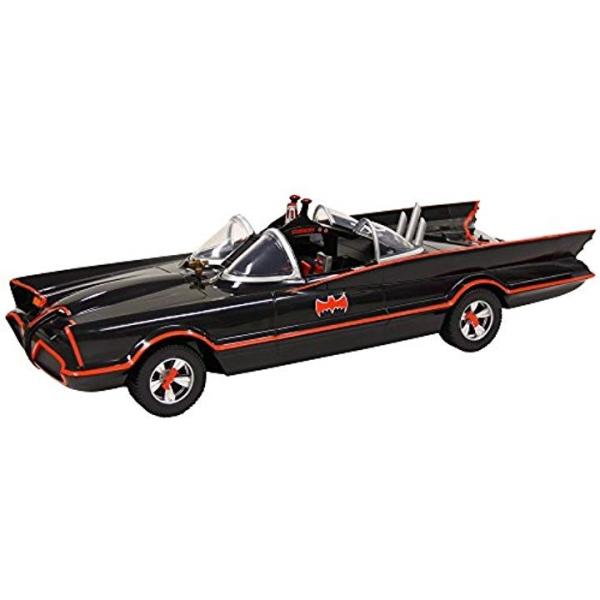 アクションフィギュア バットマン 1966年tvシリーズ バットモービル 1 12スケール プラスチック製 塗装済み