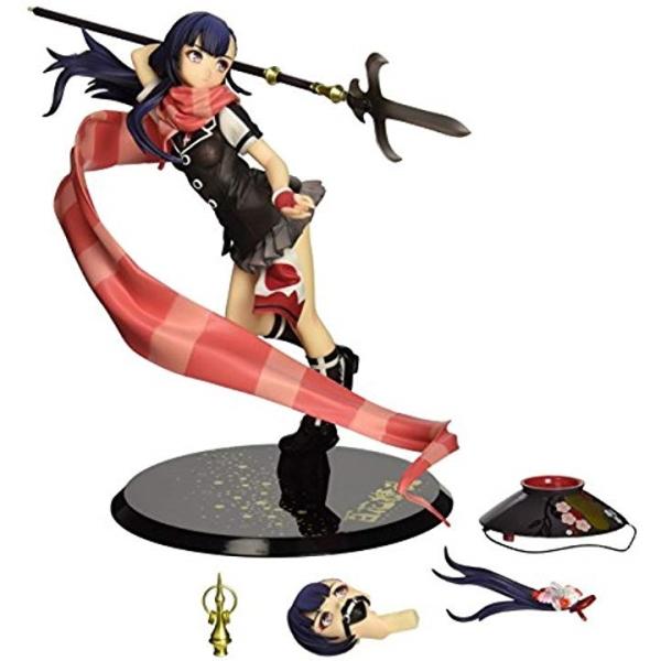 百花繚乱 宝蔵院胤舜 1 8スケール Pvc製塗装済完成品 Oct1409 武器含む 全長 約27 新生活 全高 約210mm