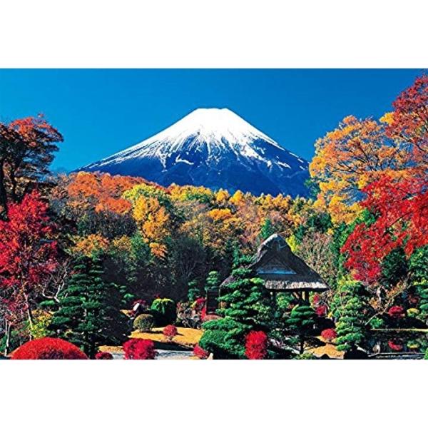 1000ピース ジグソーパズル 世界遺産 秋色の忍野富士 並行輸入品 49x72cm 51 224