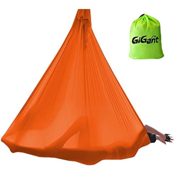 バリエーションコード : 2B82SO24VGGiGant 国内 エアリアルヨガ用ハンモック。ハンモックのみ欲しい方、追加でカラー違いがほしい方のご要望にお答えして待望の単体ハンモック。サイズ：約5ｍx幅約2.8ｍ 素材：ナイロン内容：本体...