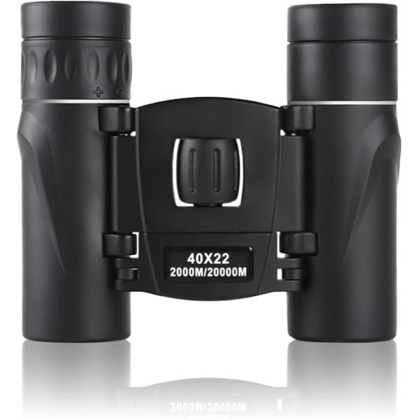 超軽量かつコンパクトな双眼鏡が登場。わずか180gの手のひらサイズで、折りたためるため、持ち運びに便利です。40倍ズーム機能搭載で、遠くの景色も鮮明に観察可能。Bak4高性能プリズムとFMC多層コーティングにより、明るくクリアな視界に。野外...