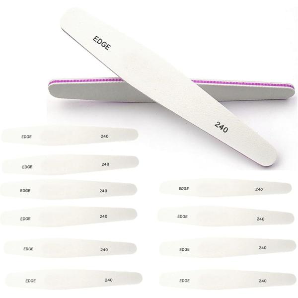 バリエーションコード : 2BJ1816FUG・サロンでのご使用はもちろんのこと、ご自宅での爪のお手入れに基本的なグリッド数のネイルファイル240の10本セット。「プロフェッショナルケア」ネイルファイル 240 は、使い勝手がよく自爪の形・...