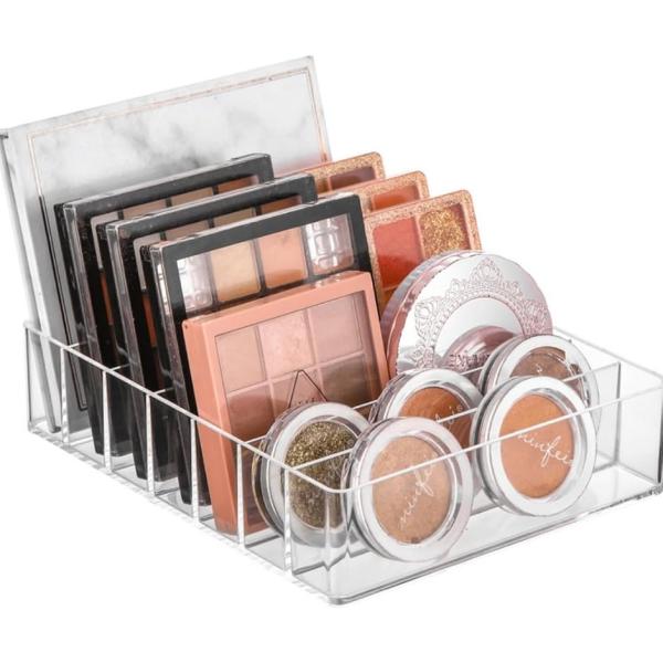 バリエーションコード : 2BJ12RYTS5「コスメ整理マスター」あなたのコスメや小物を、一目で選べるようにデザインされたこの収納ケース。7つの仕切りは、メイクの流れに沿ってアイテムを整理。アイシャドウ、ブラッシャー、ファンデーション、ブ...