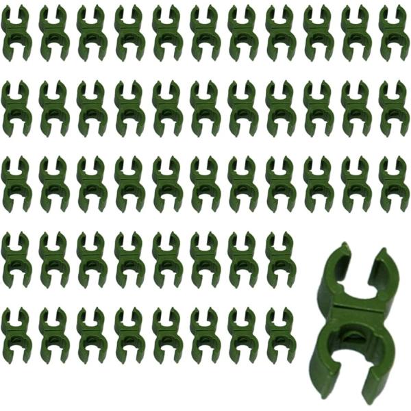 バリエーションコード : 2BJ2WW1DT1園芸用支柱クリップ50個セットです。ラチェット式なので自由な角度で支柱をジョイント固定できます。パチッとはめ込むだけで支柱を簡単にクリップでき、取り外しも簡単です。プラスチック製なので雨や土など...