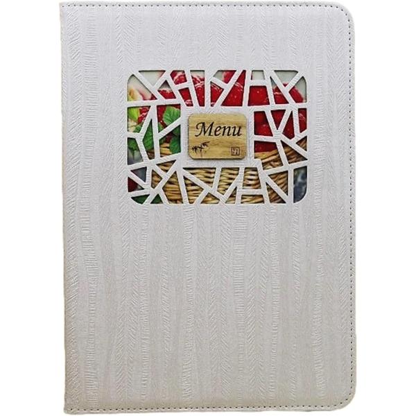 バリエーションコード : 2B4G0PO8Y4木目調のメニューブックです。メニューを入れ替えやすいので様々な飲食店で使用できます。8枚分のメニューを入れることができますので、両面併せて16ページ分のメニューを表示できます。落ち着きのある木目...