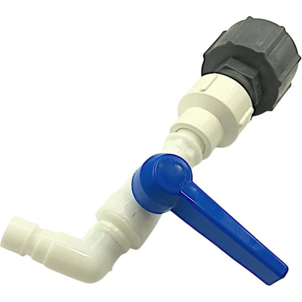 バリエーションコード : 2B4ULSDNLYコダマ樹脂製 タマローリー 排水ドレン専用 蛇口型 ボールバルブ オリジナルセットです。蛇口先は、一般の内径15ｍｍ用ホースに対応します。タマローリー（横型）： AT-100　AT-200　AT...