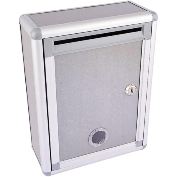 「鍵付き多目的ボックス」会社、お店、イベント、自治会、学校などあらゆる場所とシーンで使われる多目的ボックスは意見箱、投票箱、募金箱、アンケート箱、郵便箱として活躍します。また鍵が付いているのでプライバシーもしっかり守ります。「軽量コンパクト...