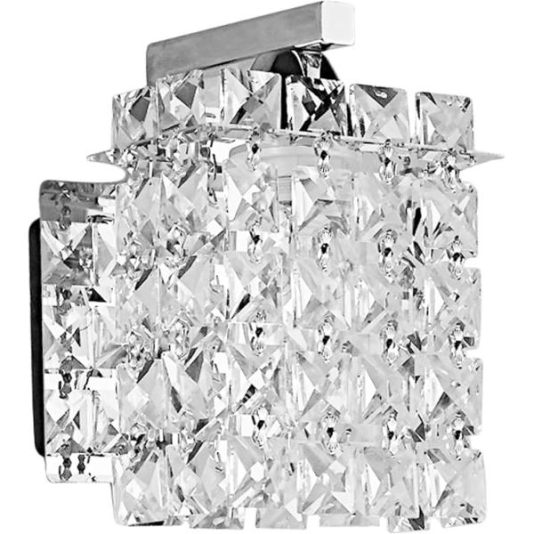 「商品仕様」材質：メタル ガラス 高さ：18cm、幅：12cm　電圧：110V　電球口金：E14（電球は別売り）　電球型：白熱電球、蛍光灯、LEDに対応できますエレガントな外観：光を反射および屈折させて繊細でゴージャスな効果を実現できるK9...