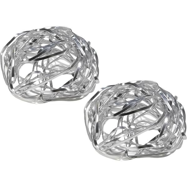 バリエーションコード : 2BJ85WFR21生け花やフラワーアレンジメントに。アルミ合金製の、花留めです。すき間に花を挿し込んで使用、和から洋まで、生き生きとした自由なスタイルで花を飾れます。ワイヤーを丸めたときに出来る隙間に花を挿し込ん...