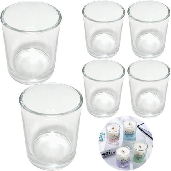 バリエーションコード : 2BJ8LLQP0Qハンドメイドキャンドルの材料としてお使いいただける、円柱・透明のガラスモールドです。溶かしたお好みのワックスを注ぎ、オリジナルのアロマキャンドルやソイキャンドルをお作りいただけます。ティーライト...