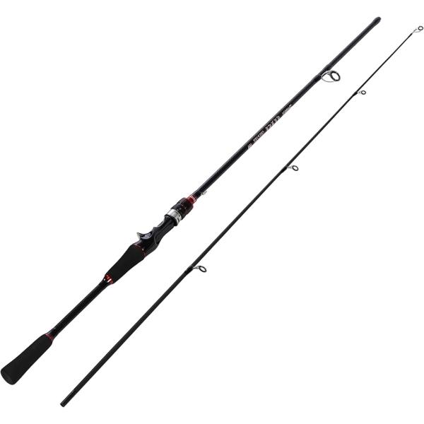 様々なルアー釣りに使えるスタンダードモデル。・長さ：約6ft (約180cm)・重量(g)：約110g ・分割時：約94cm・ロッドの硬さ：M（ミディアム）・ベイト用 ・高強度カーボン・ベイトリール用 ・適合ルアーウエイト(g)：8〜35g...