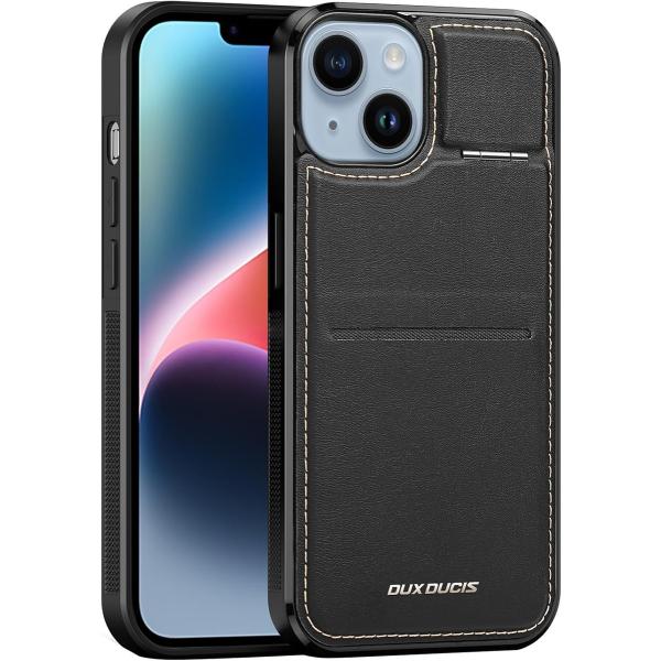 iPhoneケース 背面手帳型 背面ケース カード 手帳型ケース ICカード収納 MDM (iPhone14)