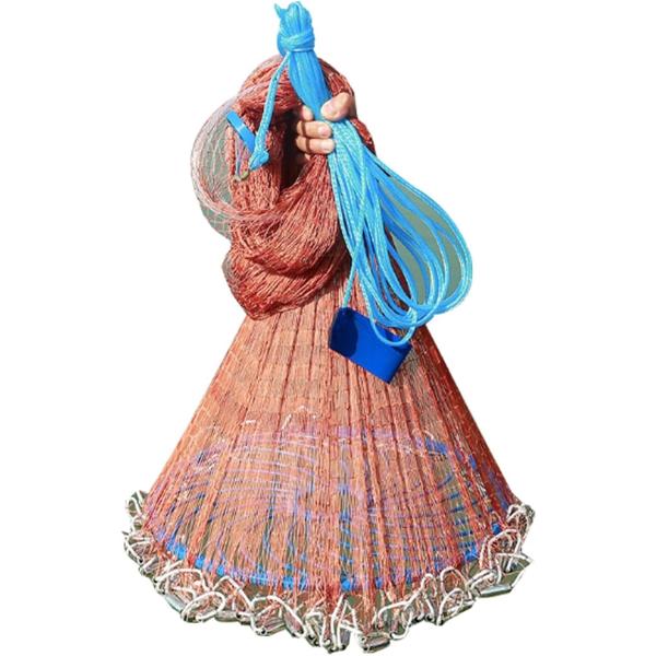 バリエーションコード : 2BJ9WYIJXO・簡単な操作で初心者にもオススメの手投げ網です。川や池での釣りやレジャーに最適です。・細かい網目で確実に魚を捕獲 - 細かい網目が特徴の仕掛け網は、魚を確実にキャッチできる効果的な投網です。・丈...