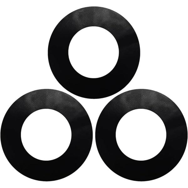 バリエーションコード : 2BJCGKOJLS油汚れや焦げ付きを防ぐコンロカバー 黒 お得な3枚セット：五徳の下に敷くだけでガスコンロの油汚れなどを防止するコンロカバーです。3枚組なので2口や3口に使うことができ、予備としても使えます。洗え...